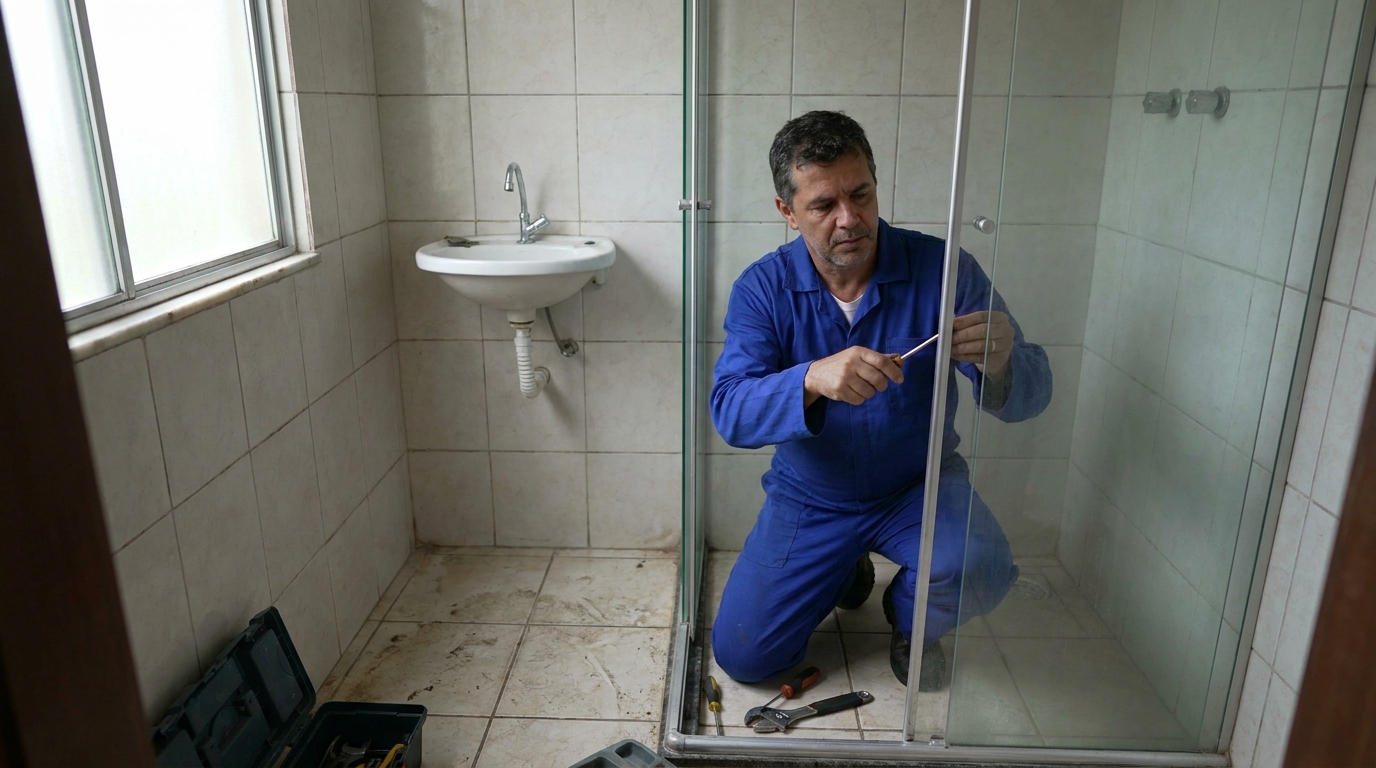 Troca de Roldanas e Trilhos em Passo Fundo‑RS